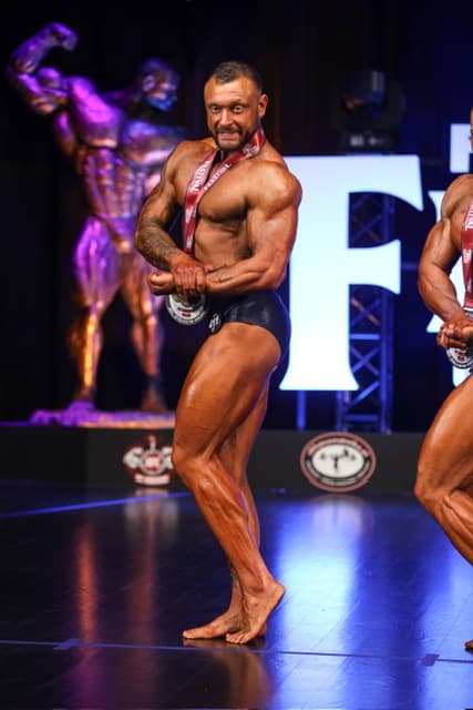 Poza sceniczna na Fitness Authority Festival